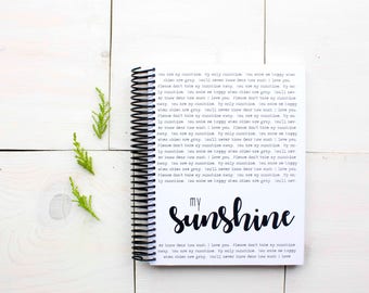 MODERN BABY BOOK, Baby Memory Book, Baby Shower Gift, Baby Gift, Baby Shower, Baby Album, Keepsake Baby Book