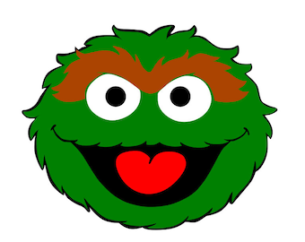 Oscar the Grouch Sign