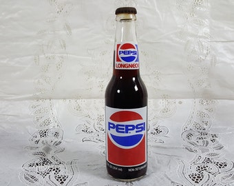 Glass pepsi bottle | Etsy