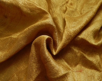 Pure Silk Fabric, Pure Dupioni Silk Fabric, Silk Fabric, Indian Silk Fabric, Gold Silk Fabric