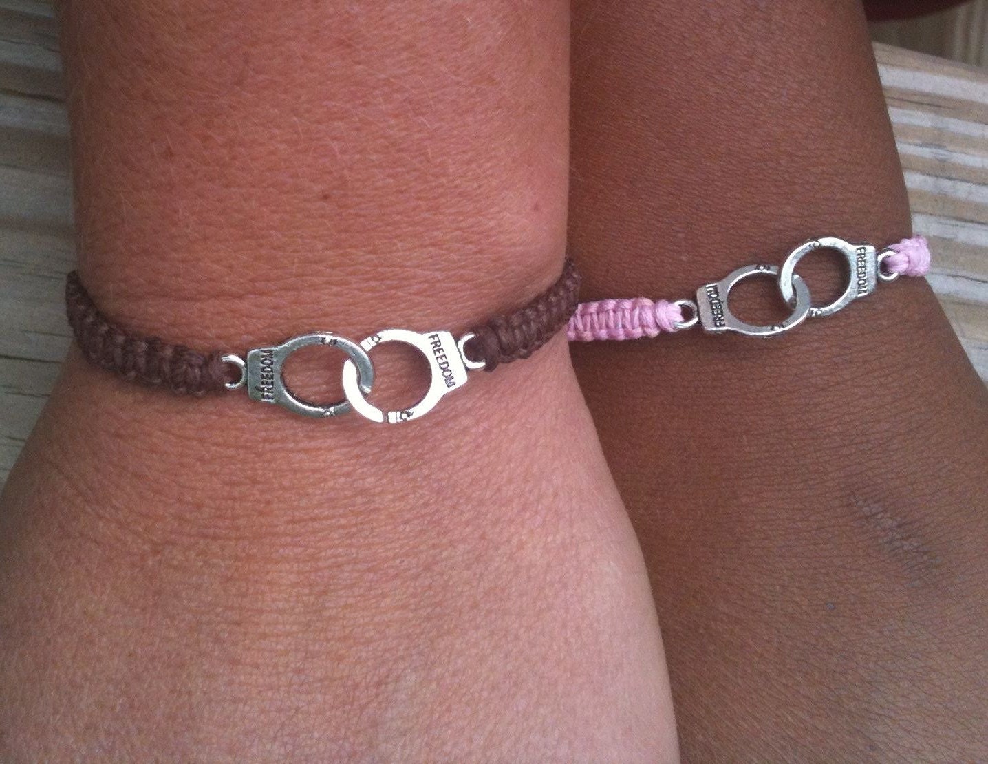 Handcuff friendship bracelet Clearance