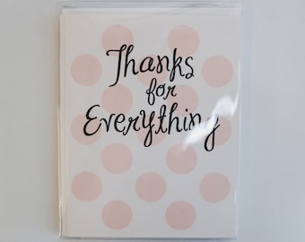 Thank You Cards -- Set of 8