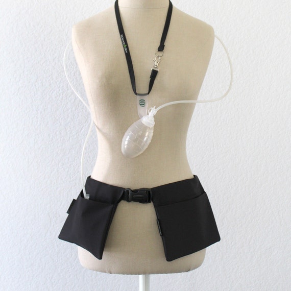 Surgical Drain Pockets & Lanyard for Post Mastectomy or Breast