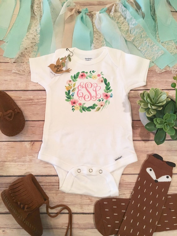 Custom Baby OnesieÂ® Unique Baby Gift Baby Girl Clothes