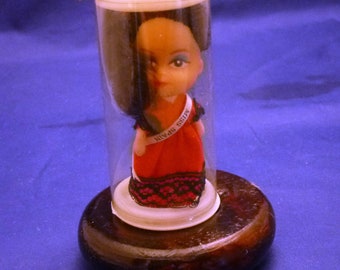Vintage Miniature Miss Spain Made in Hong Kong Collectible Doll, 1960s