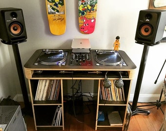 Custom DJ Table (DJ Desk / DJ Setup / Turntables)