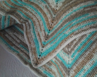 Handmade crochet blanket