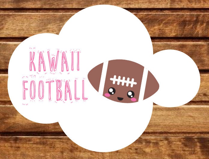 42 Kawaii Football stickers