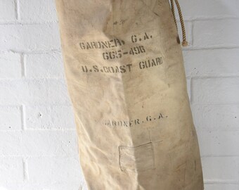Vintage Coast Guard Duffel Bag