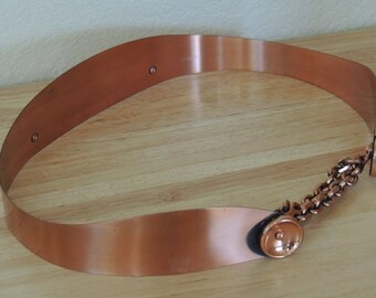 1950s Copper Belt Mid Century sz M