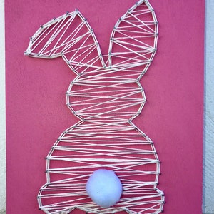 Bunny string art | Etsy