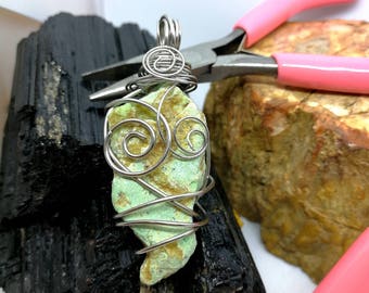 Steel Hand Braided Crisoplasio Pendant
