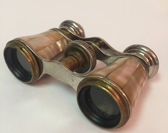 Mother of pearl opera glasses binoculars