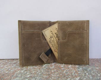 Genuine Leather CardFlip Men's Wallet by Tenaz