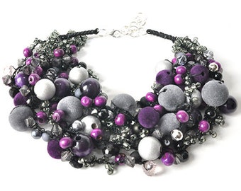 kama4you 3340 necklace crocheted boho