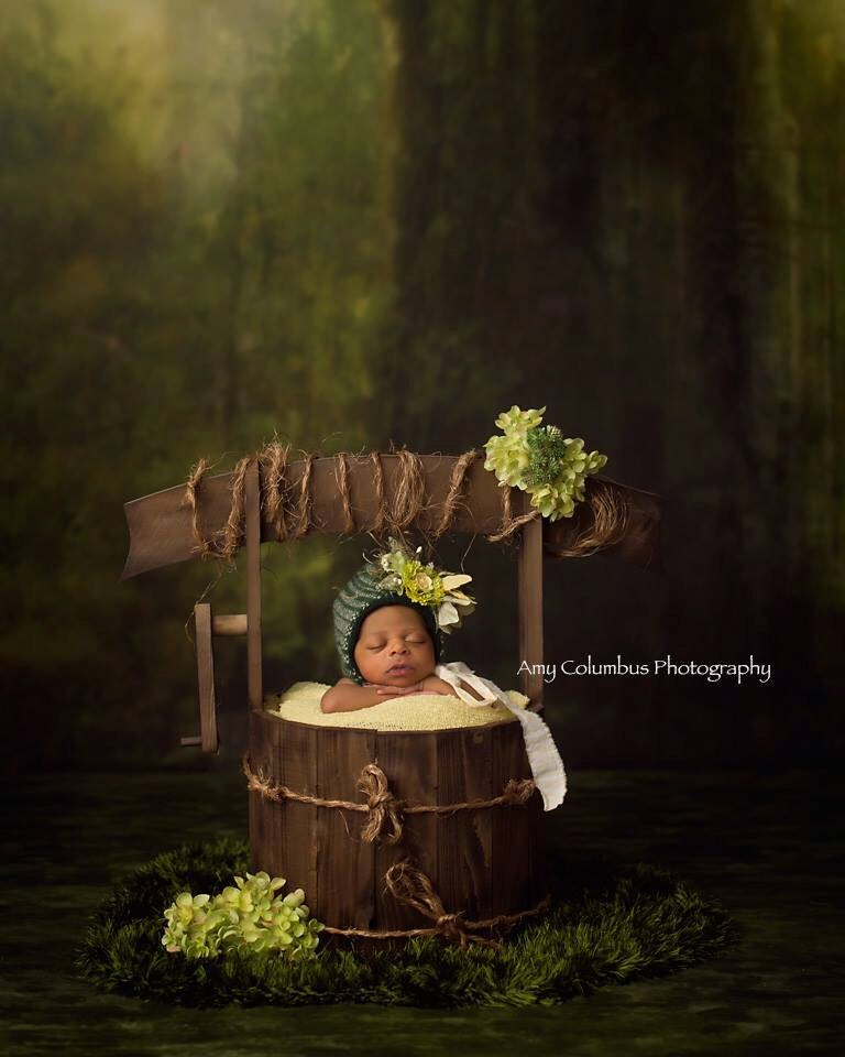 Wishing Well Photo Prop Outdoor Photo Prop Organic Photo