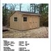 10' x 12' Utility Garden Saltbox Style Shed Project Plans, Material List and Step-by- Step Instructions Included Design #71012