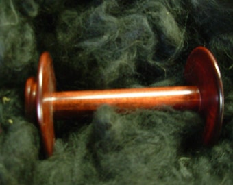 Kromski Mahogany Regular Bobbin Holds 50 Percent More Yarn Fits Many Wheels Buy Extra They Ship FREE