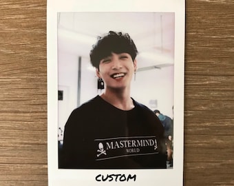 real custom kpop instax polaroid