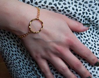 Dainty Bracelet, Gold Bracelet, Layering Bracelet, Eternity Bracelet, Handmade Bracelet, Womens Bracelet, Gift for Women, Gift Idea