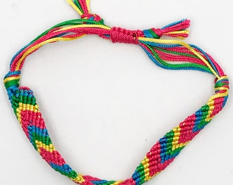 6" - 10" woven friendship bracelet