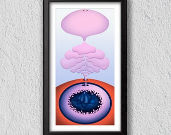 Abstract art “Rebirth” fine art print