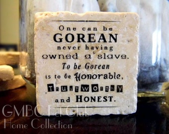 Gorean Virtues - Gorean Stone Magnet