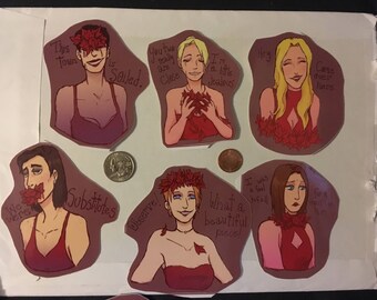 Deadly Premonition Goddess Stickers
