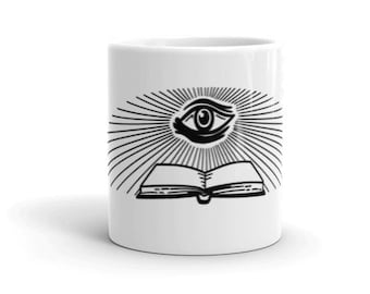 All seeing eye coffee Mug made in the USA