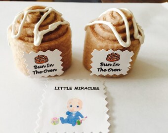 LM 40 Bun In The Oven Baby Shower Favor Game