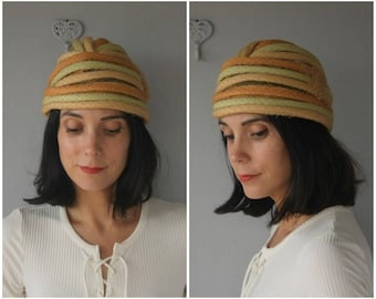Vintage 1960s Christian Dior Turban | Christian Dior Hat | Vintage Turban | Vintage Cloche | 1950s Christian Dior Hat