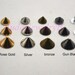 20 pcs 8-10-12mm sharp Conical shaped Rivets Hit nails Studs Rivets BRONZE Punk Rock DIY Rivet Spike Shoes Bag Belt Leather craft fitting F
