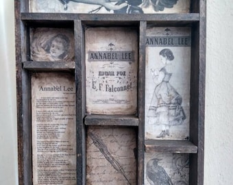 Annabel Lee cabinet of curiosities