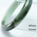 Green Jade Bangles 55 mm to 60 mm. Beautifully Crafted.