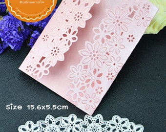 flower Lace Metal die cuts metal cutting dies scrapbooking embossing folder suit for sizzix fustella big shot cutting machine card making