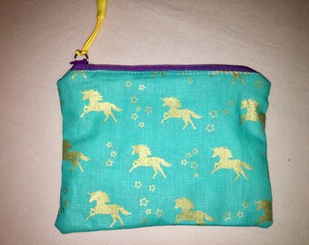 Unicorn Zipper Pouch
