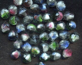 Vintage West German Multi-Colored Givres