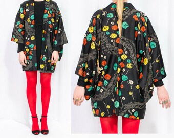 Haori / Silk Kimono / Kimono Jacket / Festival Clothing / Haori / Kimono Jacket