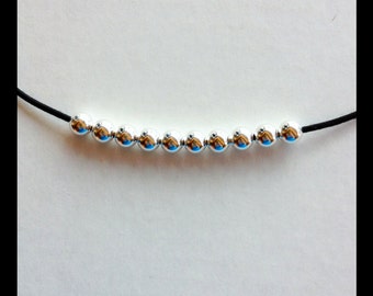 10 Sterling Silver 8mm Round Beads