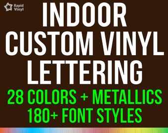 Custom Vinyl Text, Name, Quote, or Lettering Wall Decal. Wall Art - Personalized Decal - Removable