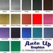 Glitter Permanent Adhesive Sign Vinyl / 12" x 12" sheet Perfect for cups , mugs