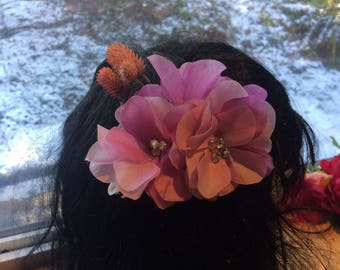 Hydrangea Hair Flower