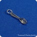 Spoon Charm - Silver Spoon Charm for Necklace or Bracelet