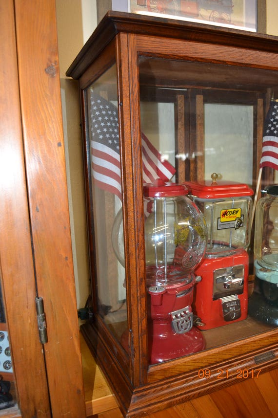 Vintage Antique Country General Store Display Case Antique Vintage Antique Country General Store Display Case Antique Doll/Childrens Clothes Vintage Wooden Cabinet Gorgeous Country Glass Showcase - Vintage Antique Country General Store Display Case Antique