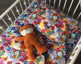 Crib Bedding - Sparkle Bed in Blue