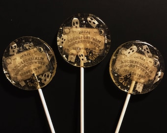 3 Spooky Ouija Board Halloween Party Favors Lollipops