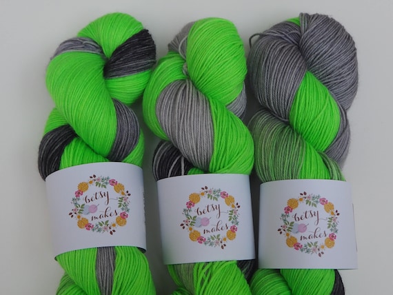Ectoplasm Merino Nylon Fingering Weight Yarn