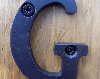 3 inch Letter...............Any 1. Wrought Iron (Forged Steel) 3" Letter or Number