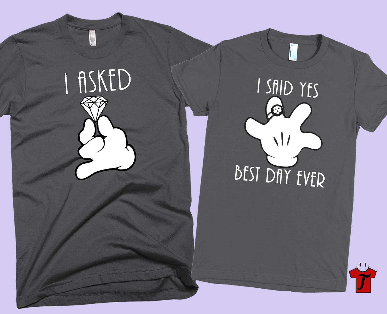 disney bridal shirts