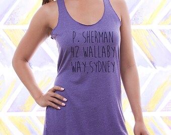 P. Sherman 42 Wallaby Way, Sydney Disney Tank Top / Finding Nemo Tank Top / Disneyland Trip / Disneyland Shirts